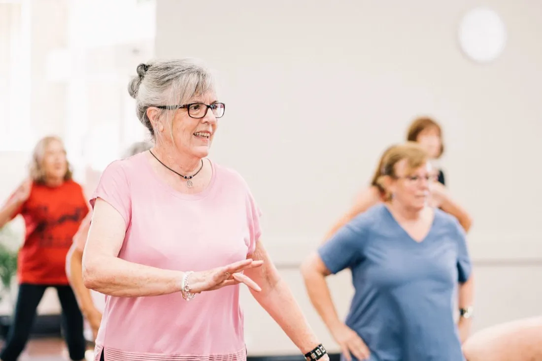 Moment de partage convivial entre seniors
